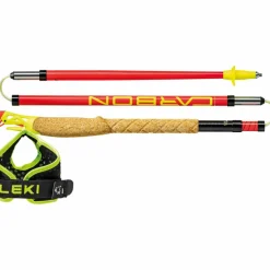 LEKI Stöcke|Stöcke<· Ultratrail FX.One bright red-black-neonyellow