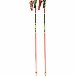 LEKI Ski|Ski<· WCR TBS SL 3D bright red-black-neon yellow