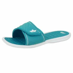 LICO Badeschuhe<· Badesandale türkis/weiss