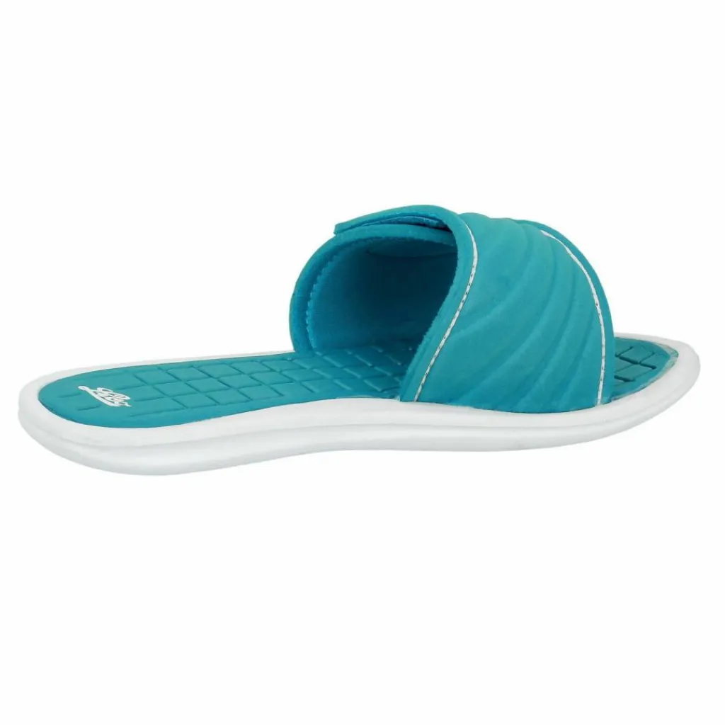 LICO Badeschuhe<· Badesandale türkis/weiss