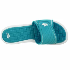 LICO Badeschuhe<· Badesandale türkis/weiss