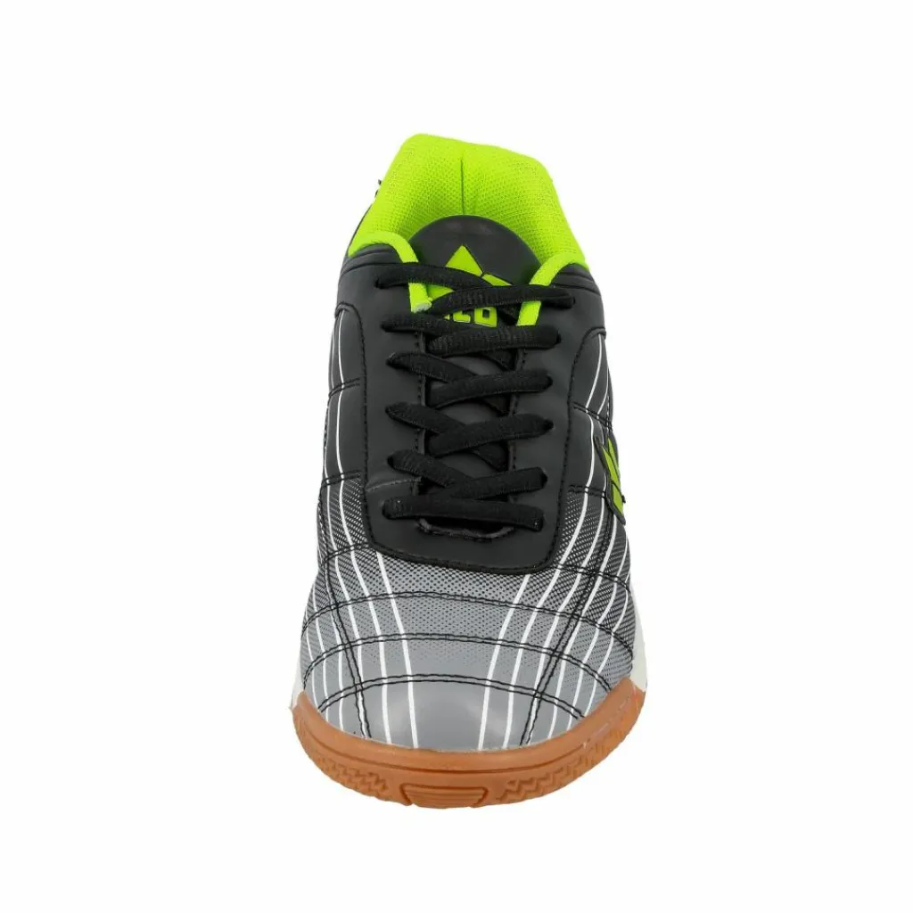 LICO Fitnessschuhe<· Hallenschuh schwarz/grau/lemon