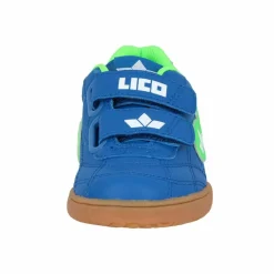 LICO Laufen|Laufschuhe<· Hallenschuh marine/lemon/weiss