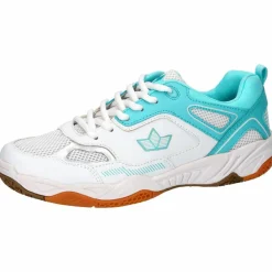 LICO Hallenschuhe|Fitnessschuhe<· Indoorschuh weiss/t&uuml;rkis