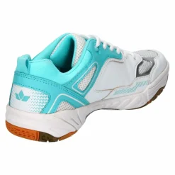 LICO Hallenschuhe|Fitnessschuhe<· Indoorschuh weiss/t&uuml;rkis