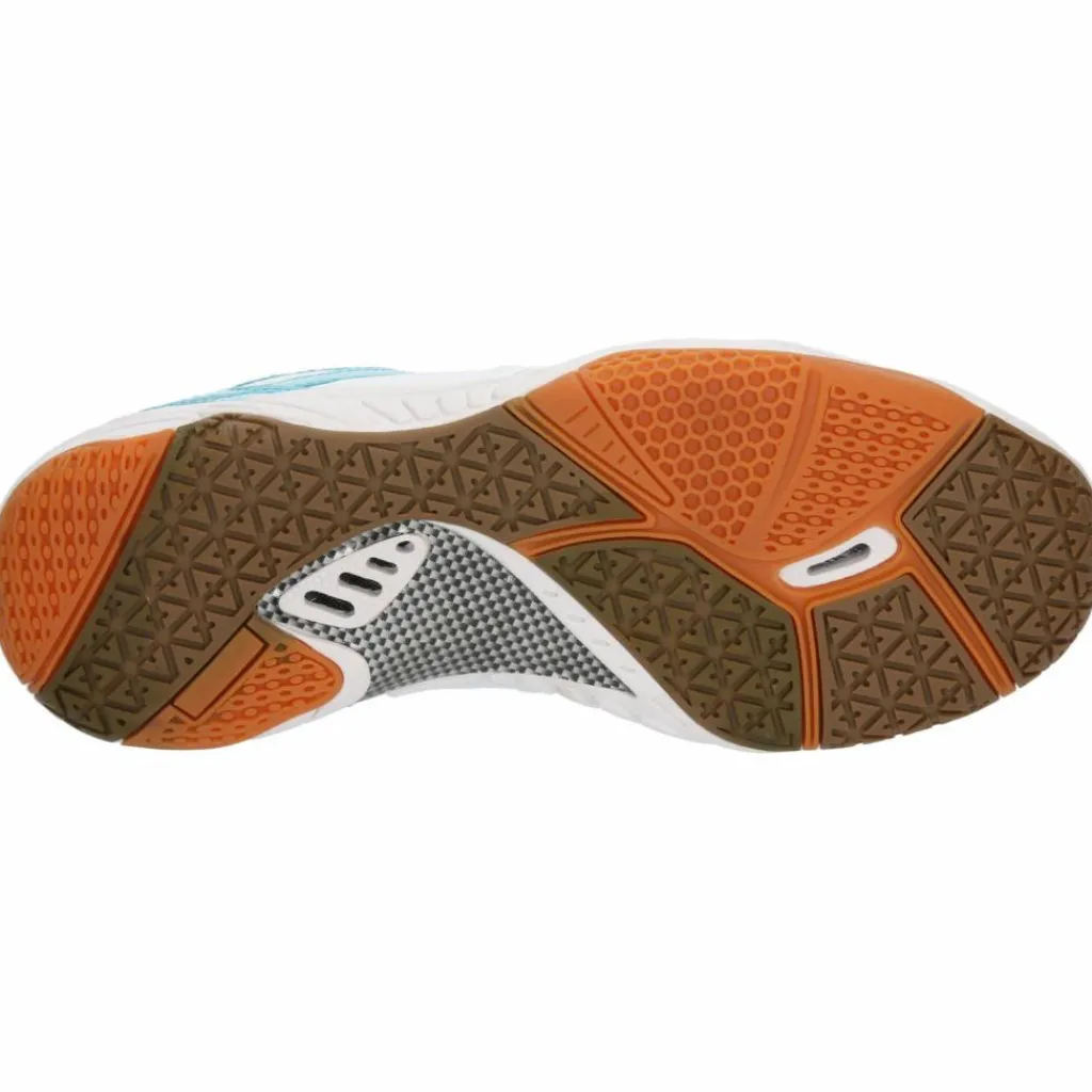 LICO Hallenschuhe|Fitnessschuhe<· Indoorschuh weiss/türkis