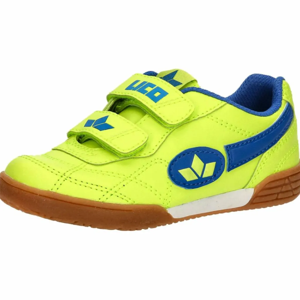 LICO Training|Sneaker<· Klettschuh lemon/blau