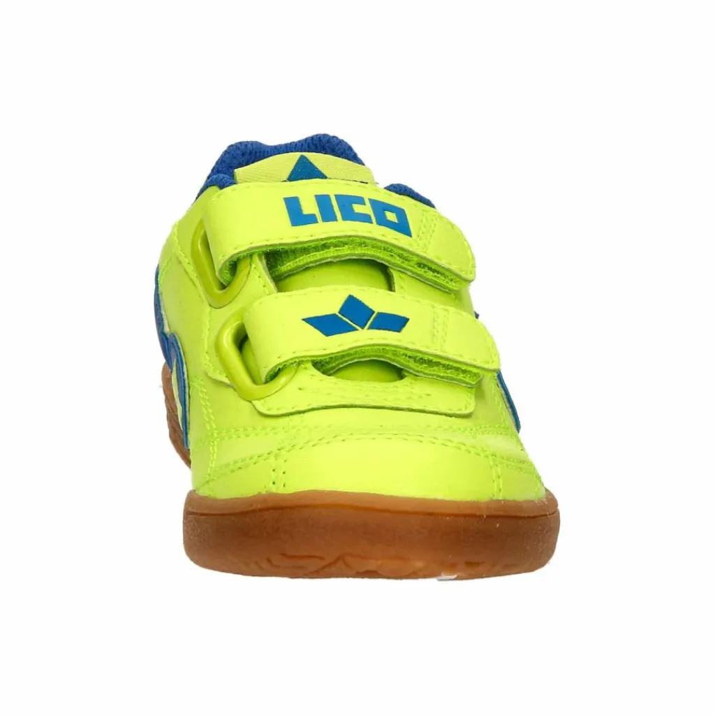 LICO Training|Sneaker<· Klettschuh lemon/blau