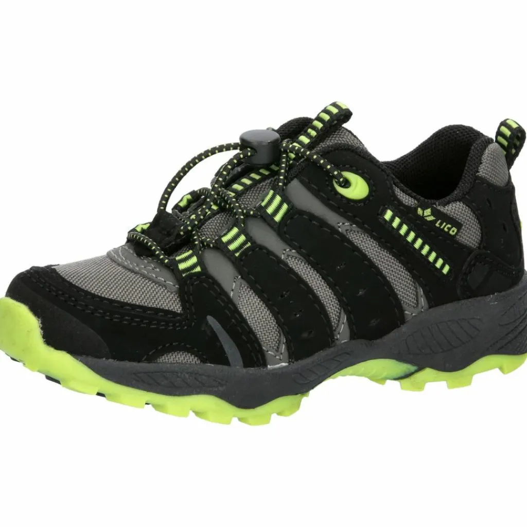 LICO Wanderschuhe<· Outdoorschuh grau/schwarz/lemon