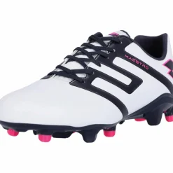 Lotto Fußballschuhe<· Maestro 1E6 All White / Navy Blue