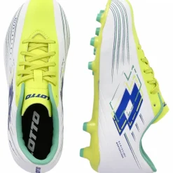 Lotto Fußball|Fußballschuhe<· Solista BPB All White/Surf The Web/Sunny Lime