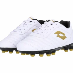 Lotto Fußballschuhe<· Stadio 700 AGM JR 6WX All White/Light Platino