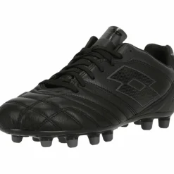 Lotto Fußballschuhe<· Stadio 300 III 2AF All Black/Asphalt