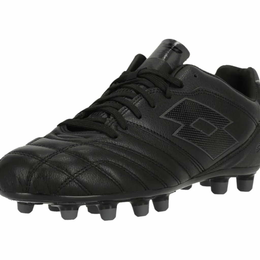 Lotto Fußballschuhe<· Stadio 300 III 2AF All Black/Asphalt