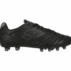 Lotto Fußballschuhe<· Stadio 300 III 2AF All Black/Asphalt