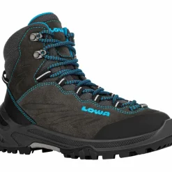 Lowa Wandern|Wanderschuhe<· GTX CADIN GTX MID anthrazit-t&uuml;rkis