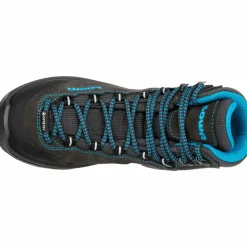 Lowa Wandern|Wanderschuhe<· GTX CADIN GTX MID anthrazit-t&uuml;rkis