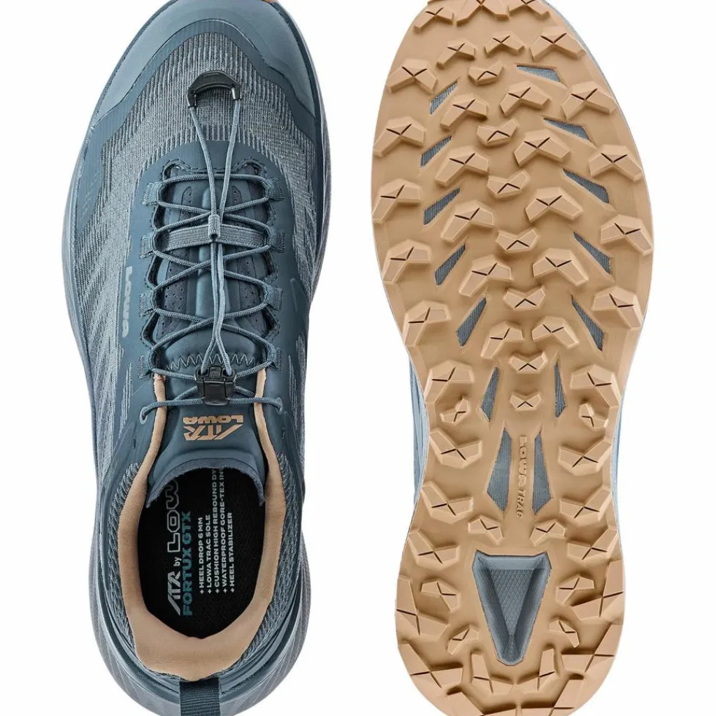 Lowa Multifunktionsschuhe|Wanderschuhe<· GTX FORTUX navy-dune