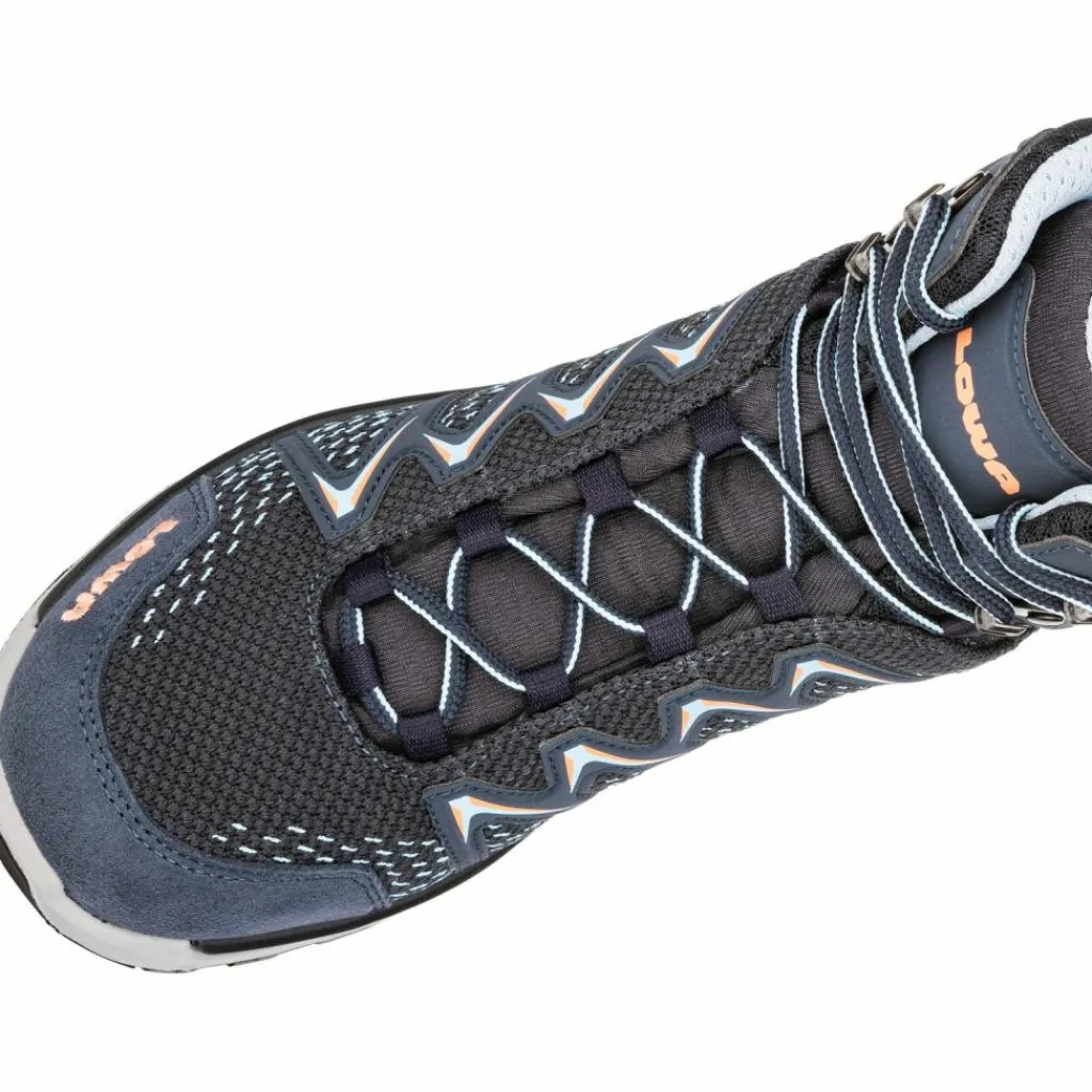 Lowa Wandern|Wandern<· GTX INNOX PRO MID stahlblau-lachs