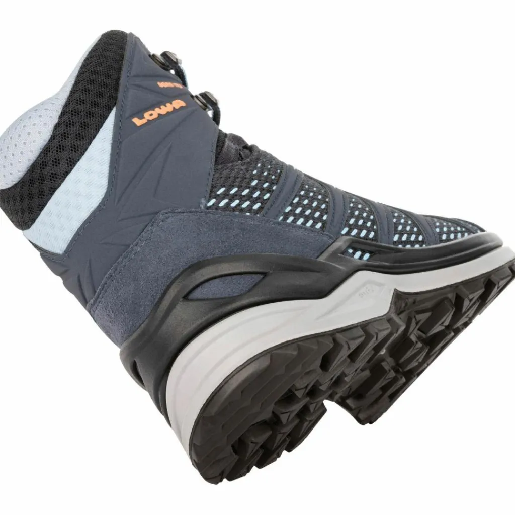 Lowa Wandern|Wandern<· GTX INNOX PRO MID stahlblau-lachs