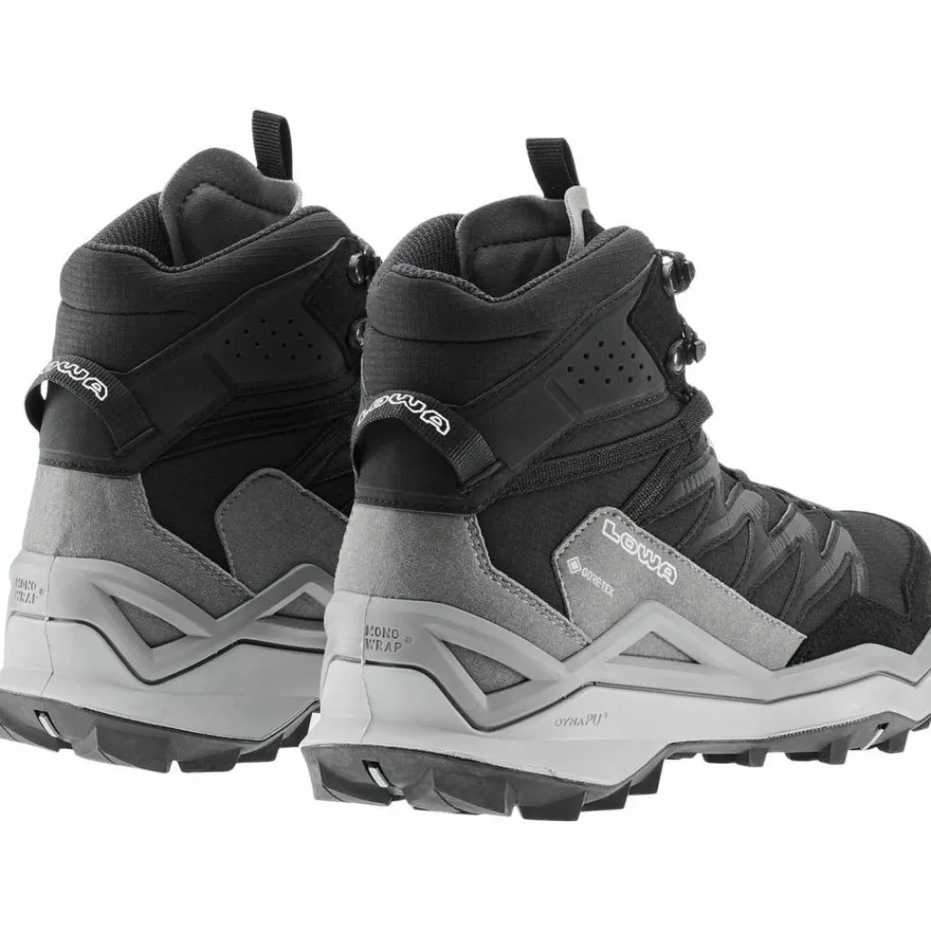 Lowa Wanderschuhe<· GTX MADDOX PRO MID schwarz-grau