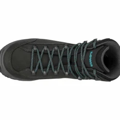 Lowa Wandern|Wandern<· GTX RENEGADE EVO MID WIDE asphalt-t&uuml;rkis