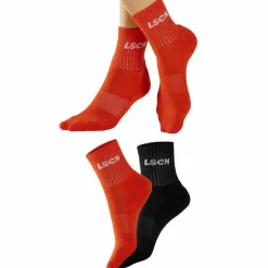 LSCN by Lascana Tennis|Tennis<· Tennissocken schwarz - orange
