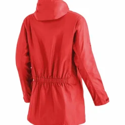 Maier Sports Regenjacken<· Brocken Long W Rot4541
