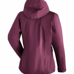 Maier Sports Regenjacken<· MetorThermRec Dunkelrot422