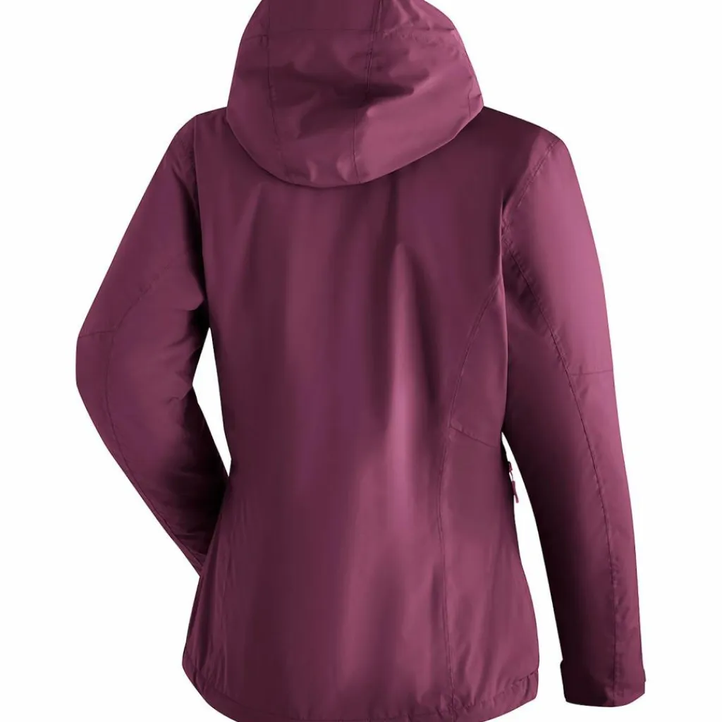 Maier Sports Regenjacken<· MetorThermRec Dunkelrot422