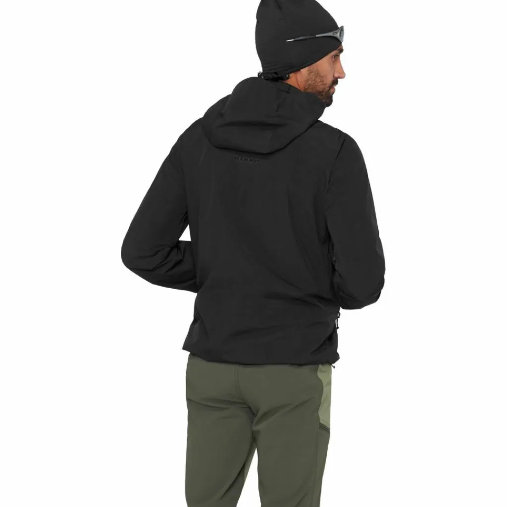 Mammut Regenjacken<· Crag black