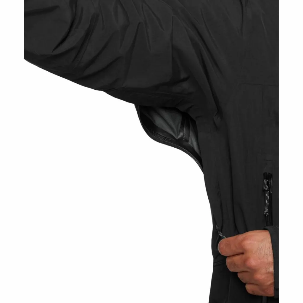Mammut Regenjacken<· Crag black