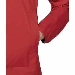 Mammut Skitouren|Trailrunning<· Ducan HS Hooded dark mammut red