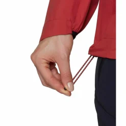 Mammut Skitouren|Trailrunning<· Ducan HS Hooded dark mammut red
