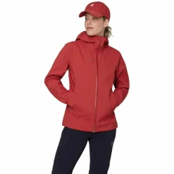 Mammut Skitouren|Trailrunning<· Ducan HS Hooded dark mammut red