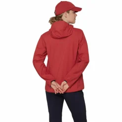 Mammut Skitouren|Trailrunning<· Ducan HS Hooded dark mammut red