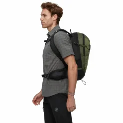 Mammut Wanderrucksäcke|Rucksäcke<· Lithium 20 dark marsh-black