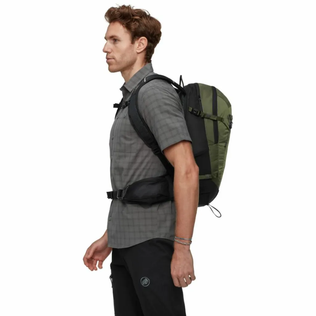 Mammut Wanderrucksäcke|Rucksäcke<· Lithium 20 dark marsh-black