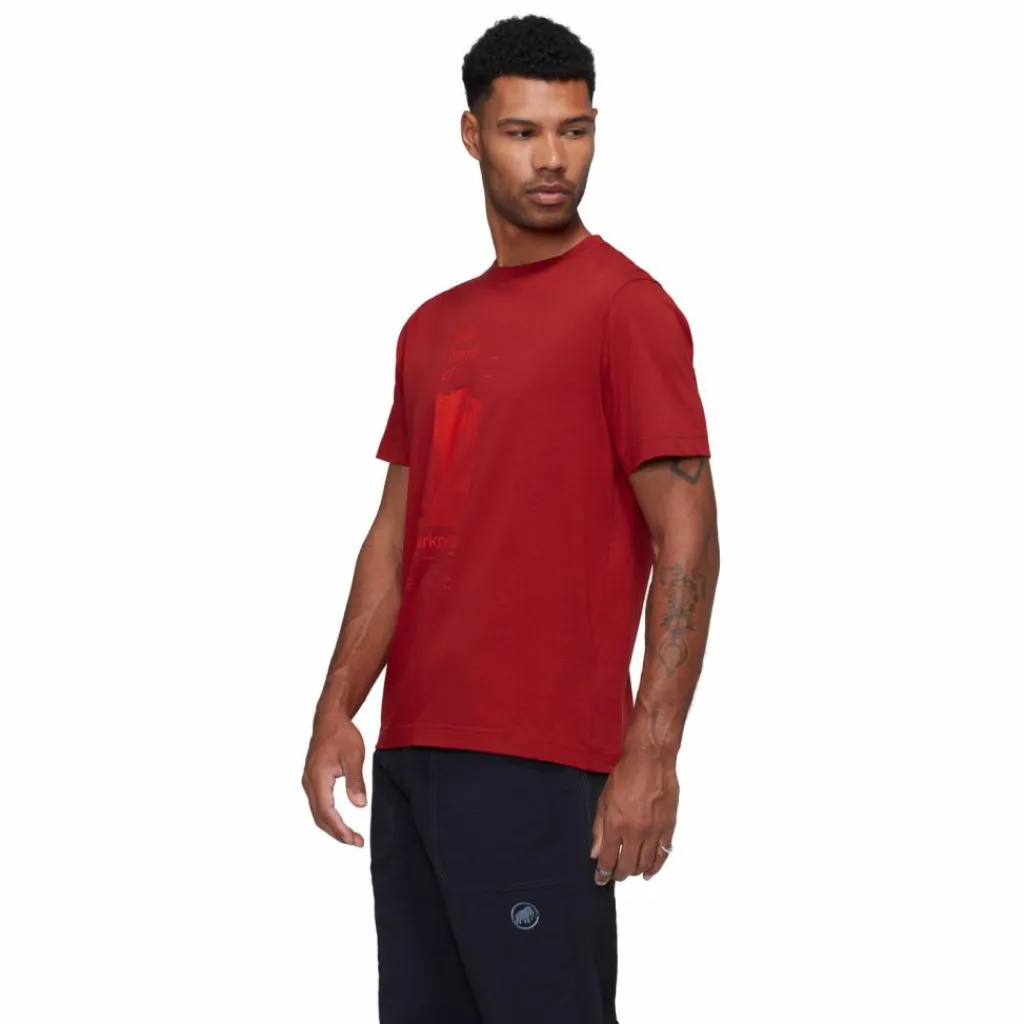 Mammut Klettern<· Hand dark mammut red