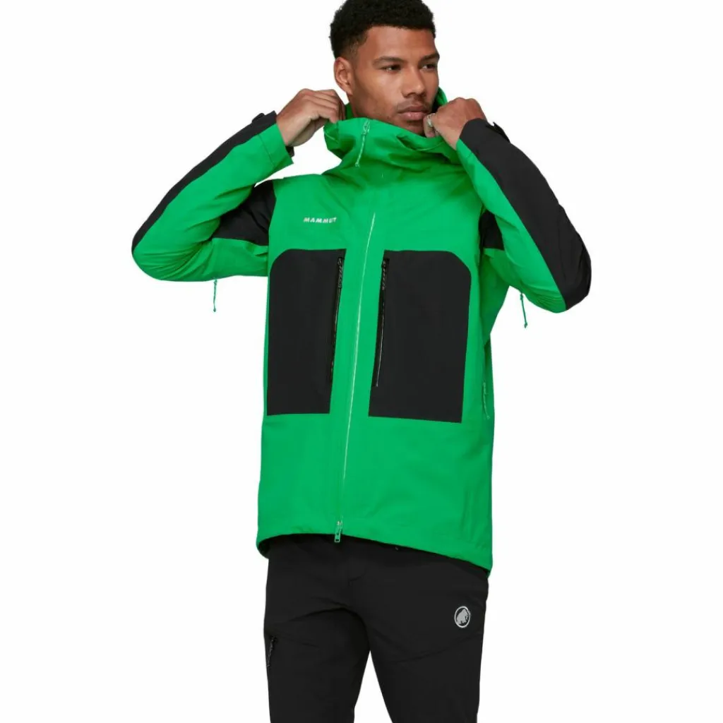 Mammut Regenjacken<· Taiss pinea-black