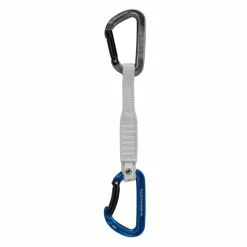 Mammut Sicherung & Karabiner|Sicherung & Karabiner<· Workhorse Keylock 17 cm Quickdraw Straight Gate/Bent Gate Key Lock, grey-blue