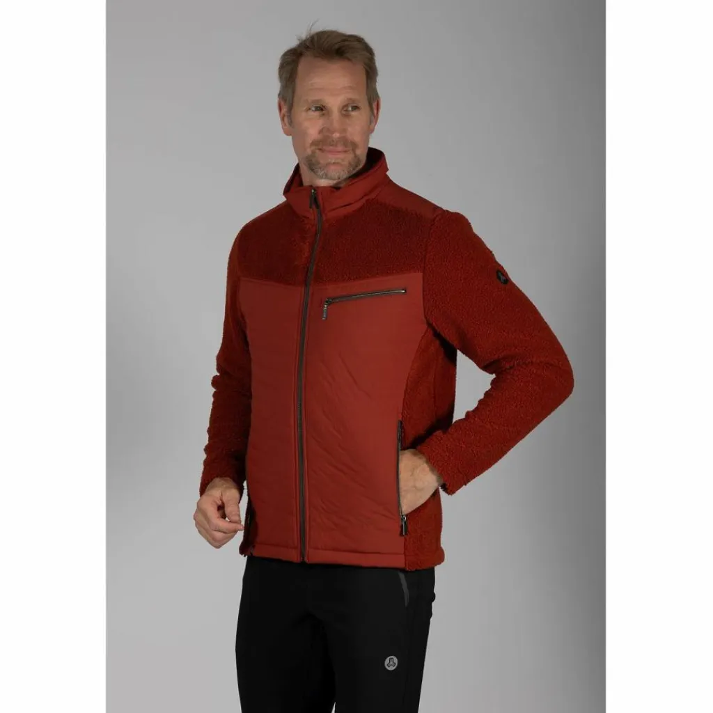 Maul Sport Übergangsjacken<· Neuenkirchen - Hybrid-Steppjacke Rot4545