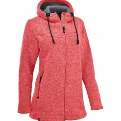 Maul Sport Fleecejacken|Regenjacken<· Wilde Kaiserin Lachs
