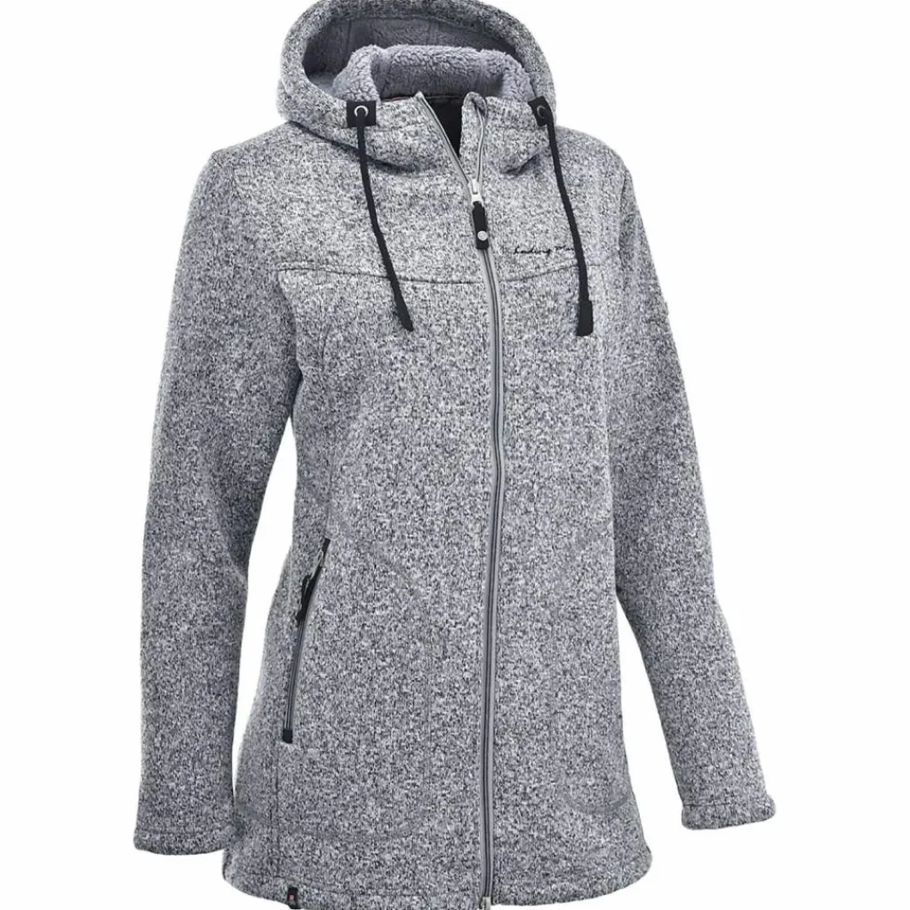 Maul Sport Fleecejacken<· Wilde Kaiserin Hellgrau