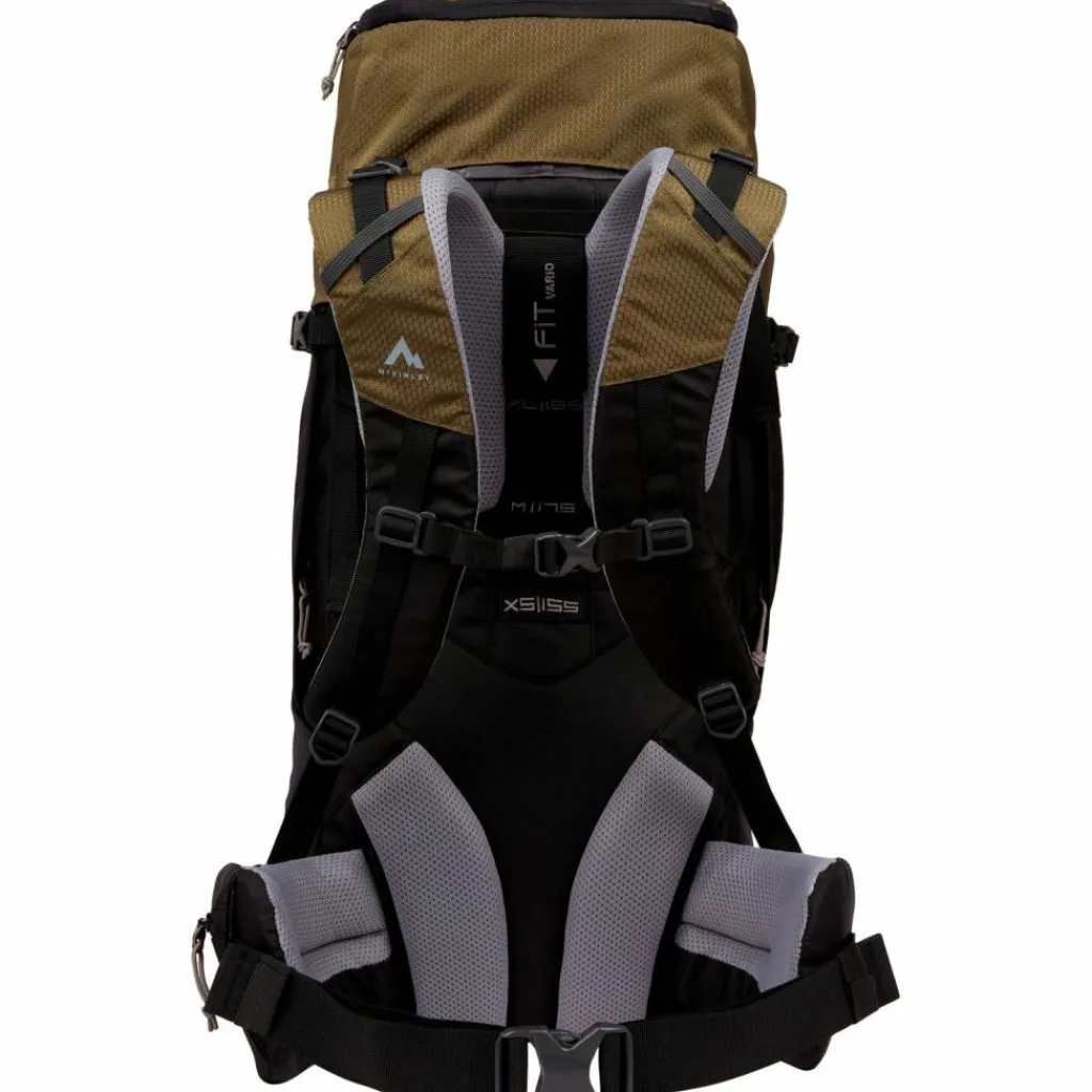 McKinley Wandern|Trekkingrucksäcke<· Make II CT 45+10 Vario olive dark-black nig