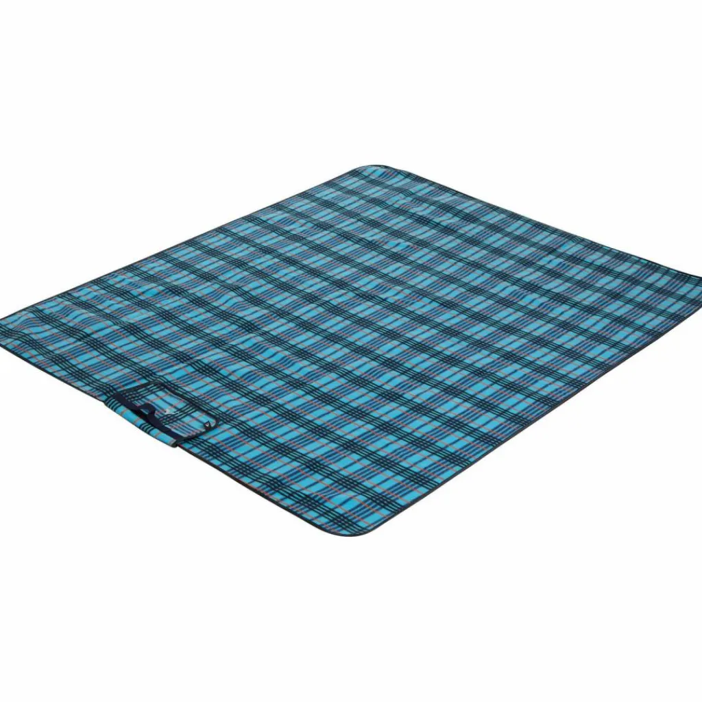 McKinley Matten & Matratzen|Matten & Matratzen<· Picnic Rug Striped II 200x180cm blue petrol-blue pet