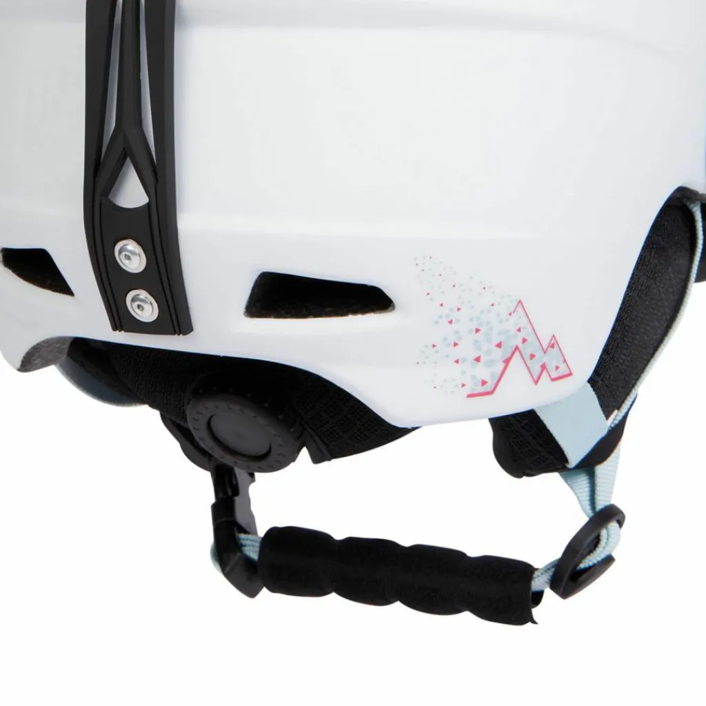 McKinley Skihelme|Schutzausrüstung<· Pulse JR S2 HS-016 white-blue ice-rose