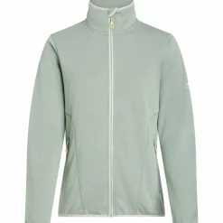 McKinley Jacken|Fleecejacken<· Roto II melange-green smoke