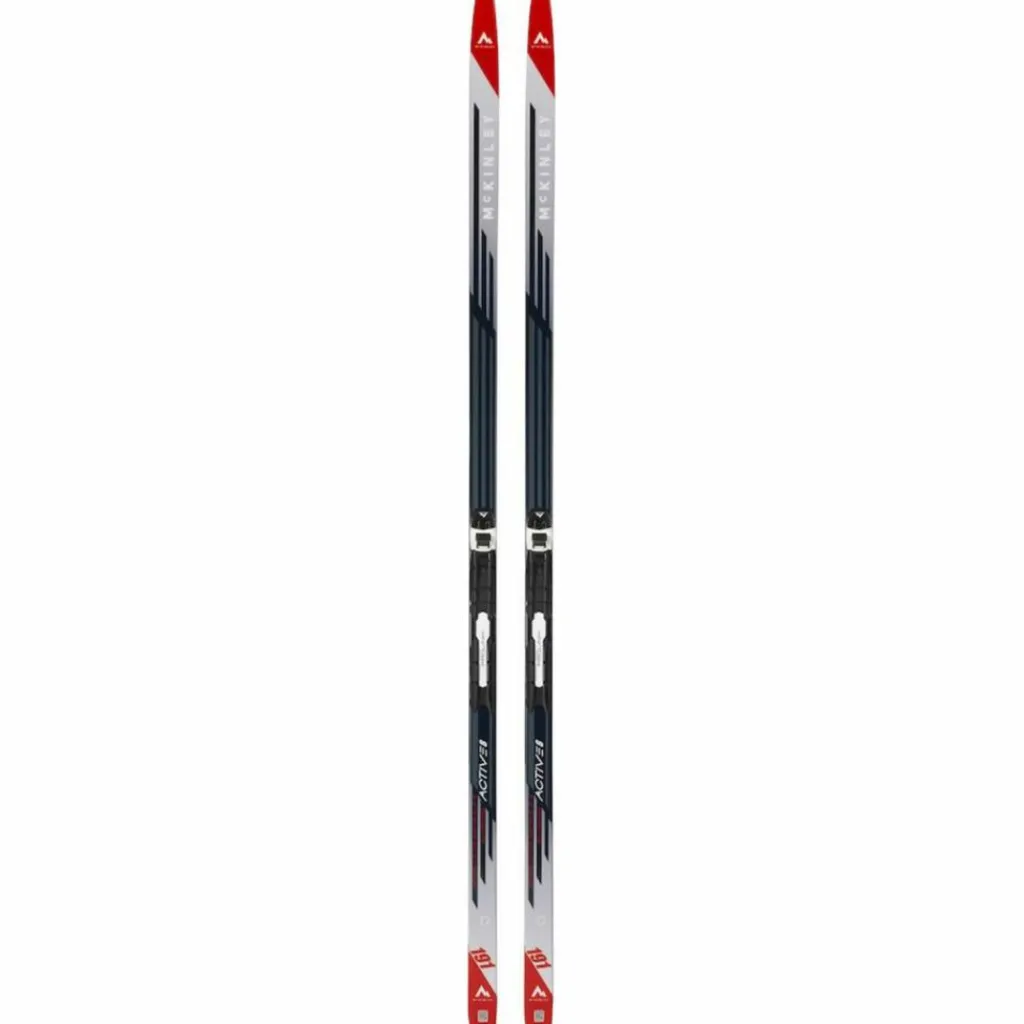 McKinley Skier<· Set Active 8 GRP - Prolink Auto black-white-red