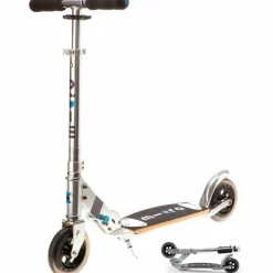 Micro Skateboarding<· Flex silberfarben